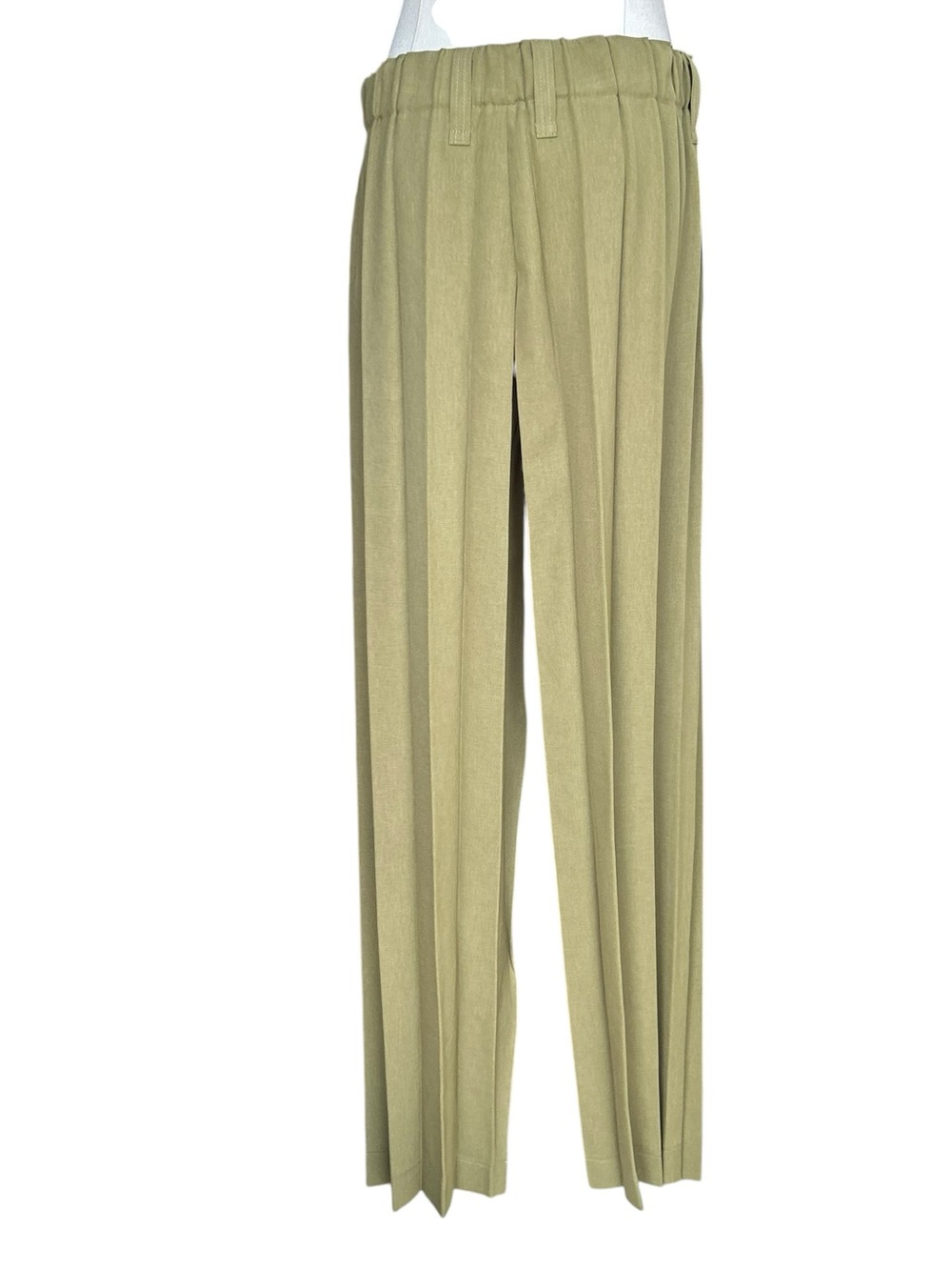 Men Homme Issey Miyake Green Khaki Edge Ensemble Trousers Size 3 - Picture 10 of 16